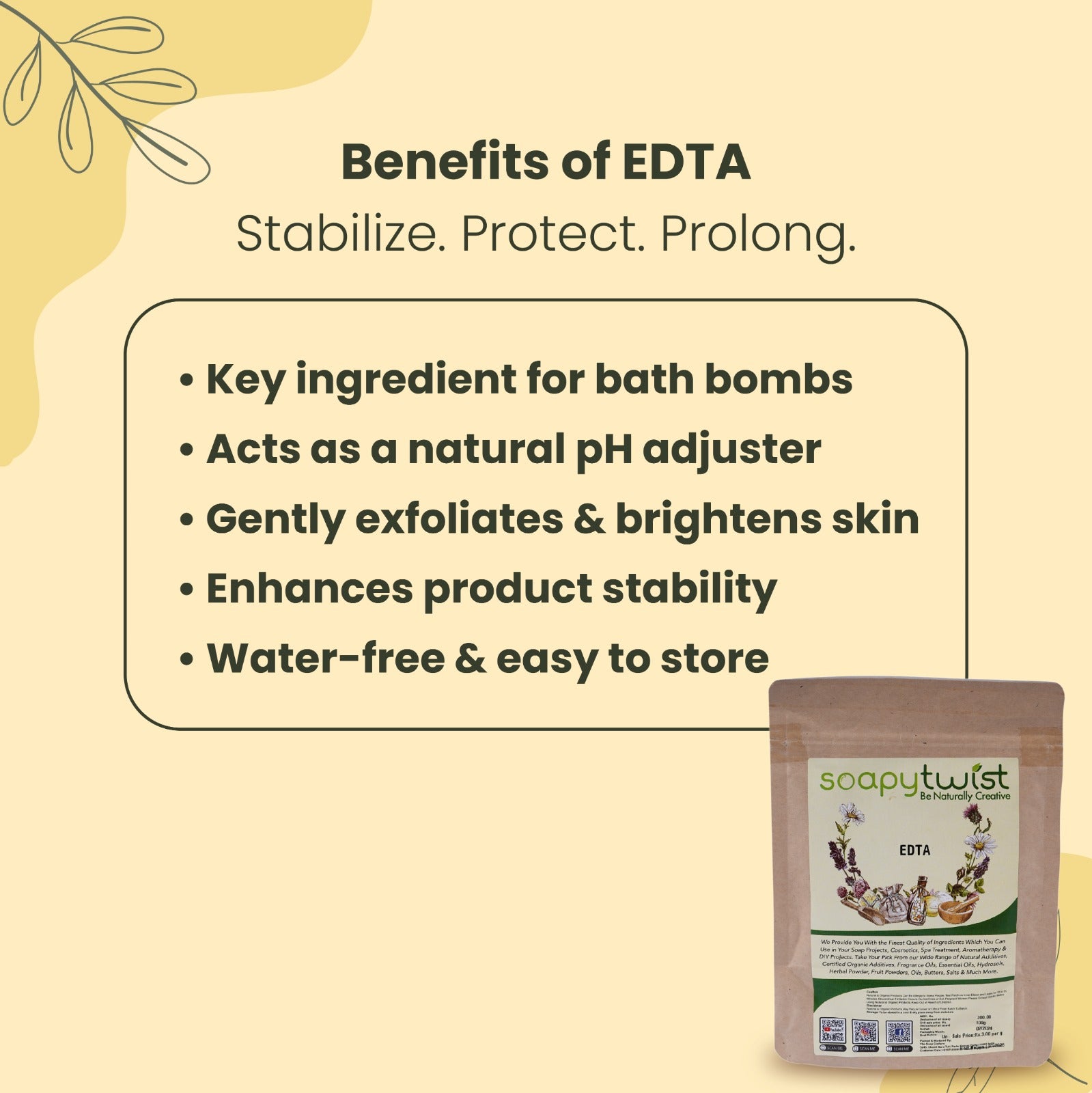 Benefits of EDTA