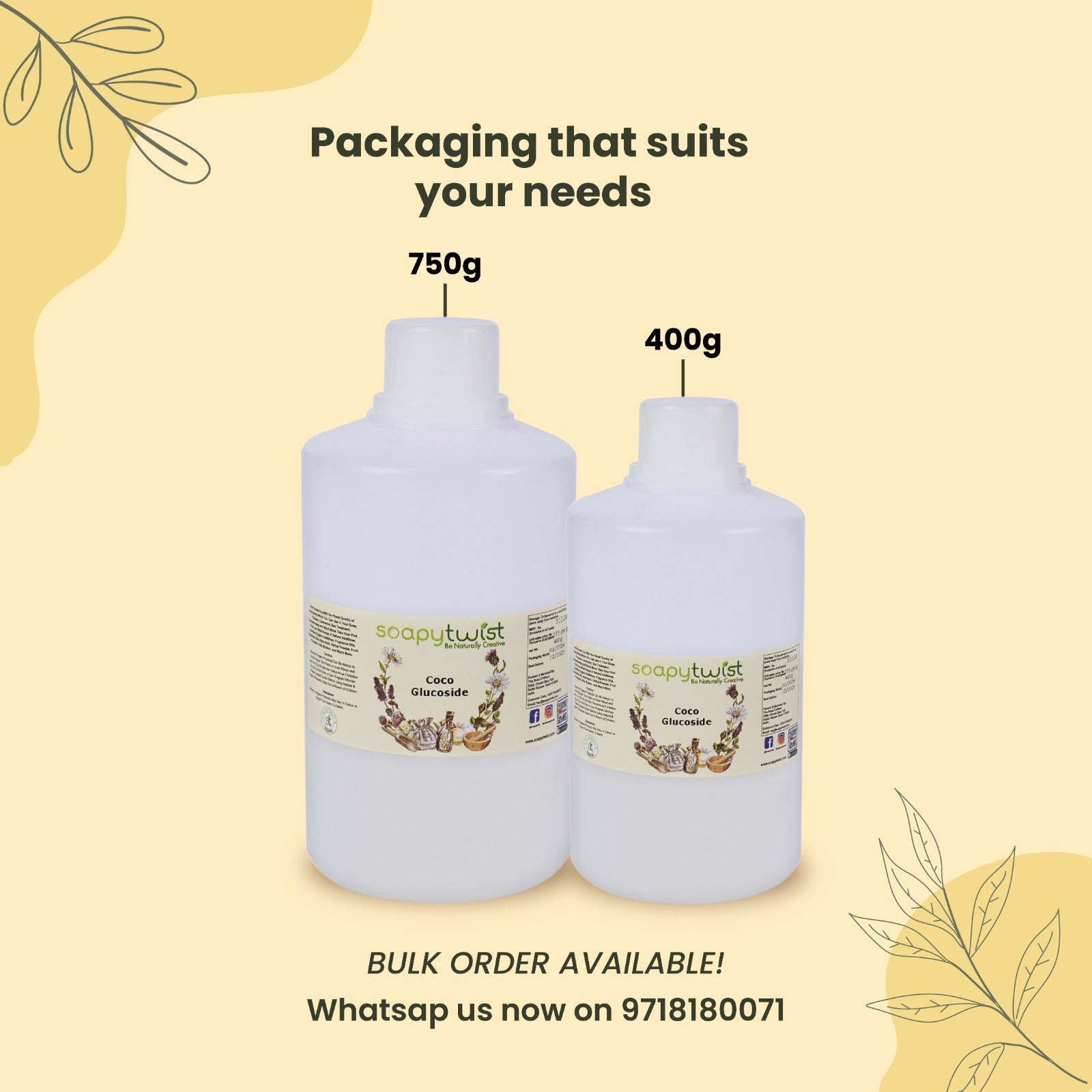 Coco Glucoside Packaging