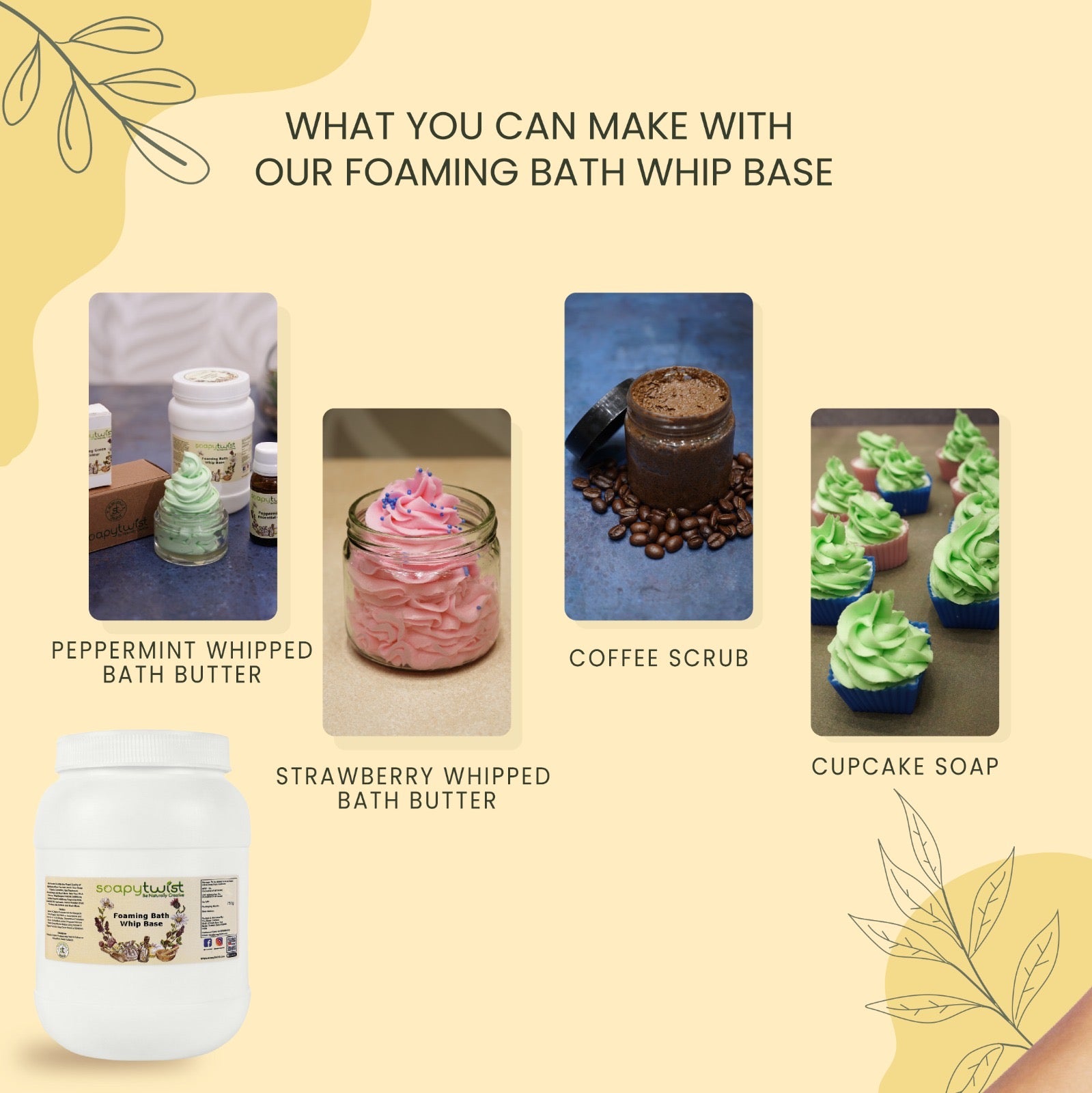 Foaming Bath Whip Base