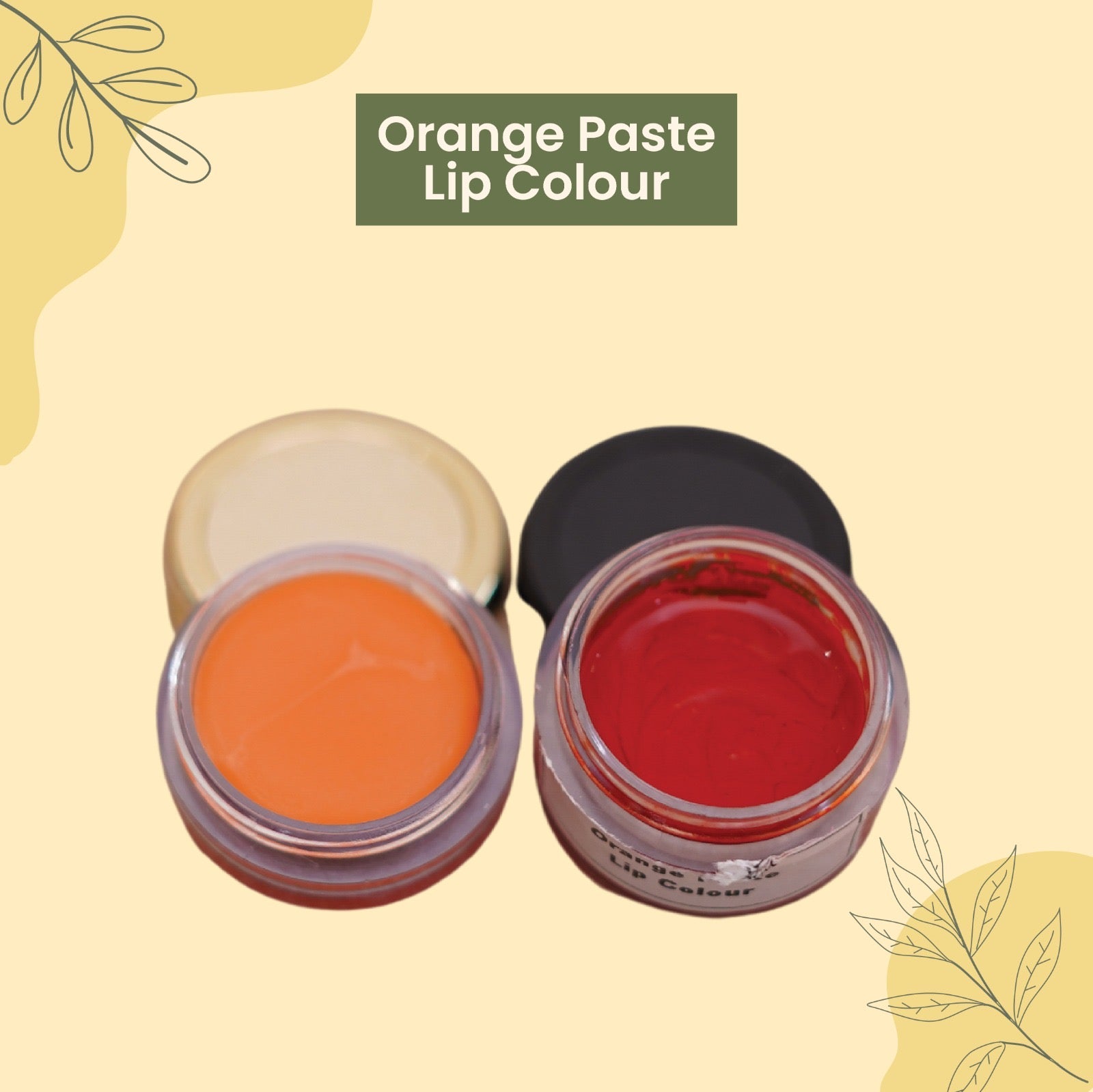 Orange Paste Lip Colour