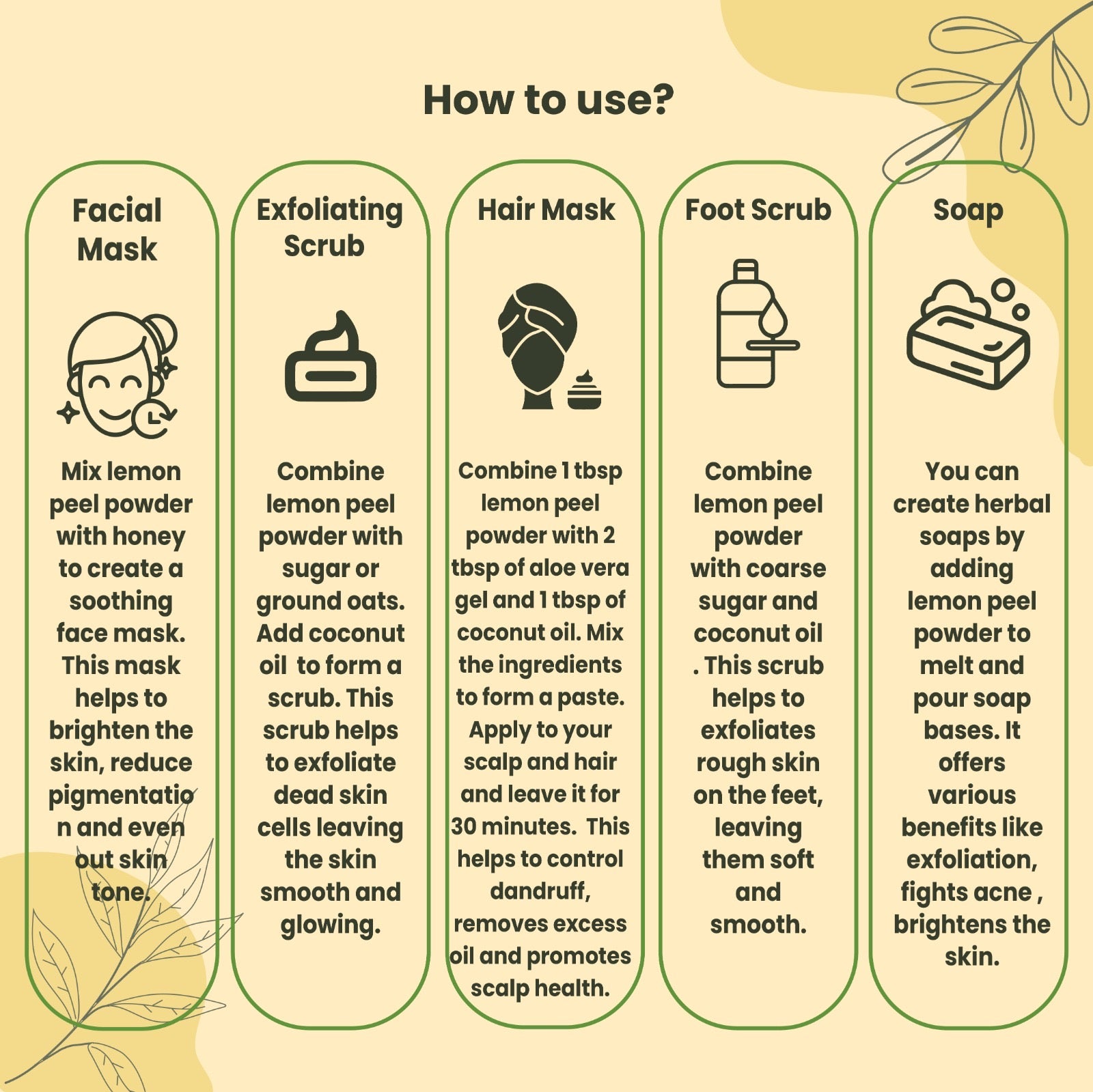 Lemon Peel Powder