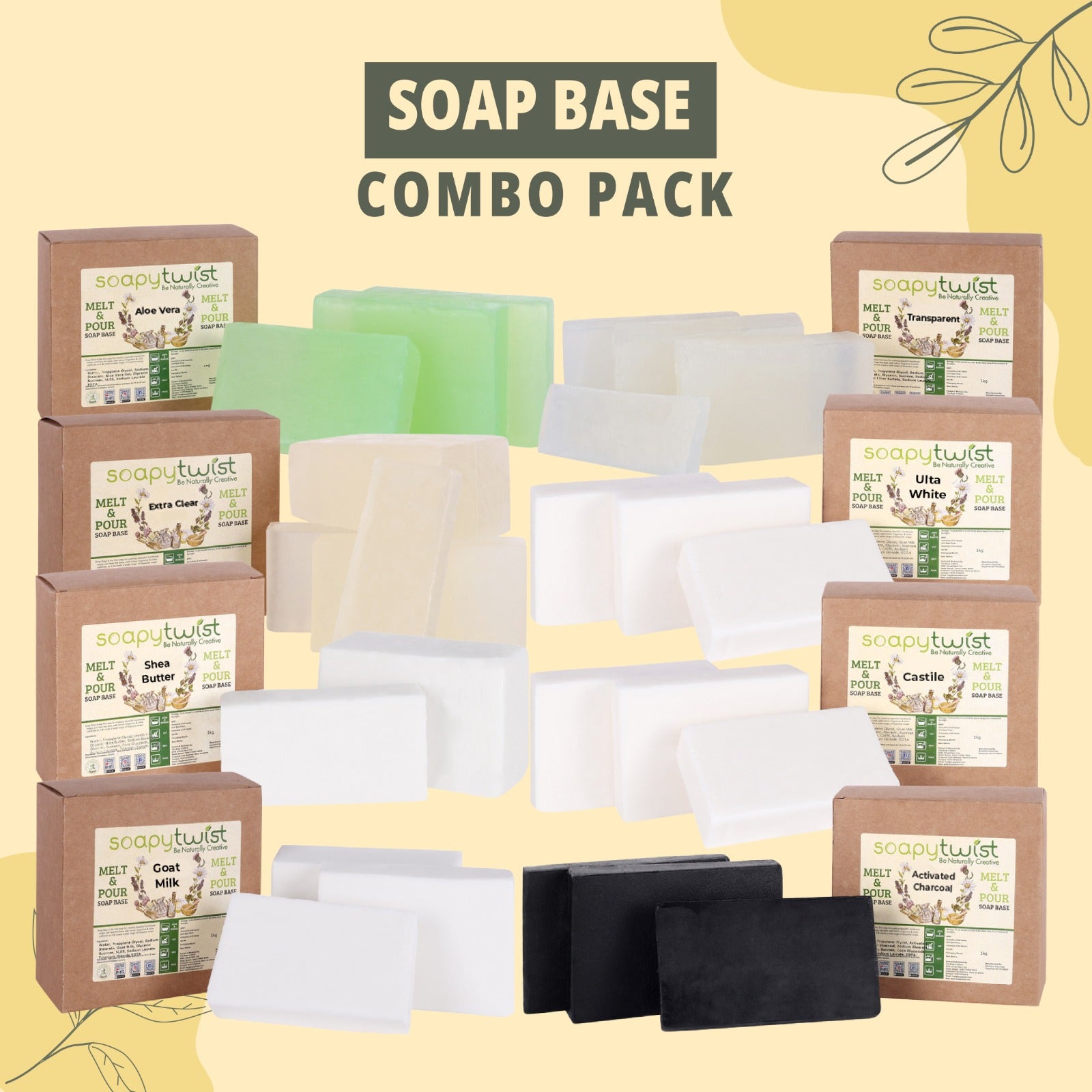 Melt and Pour Soap Base Pack