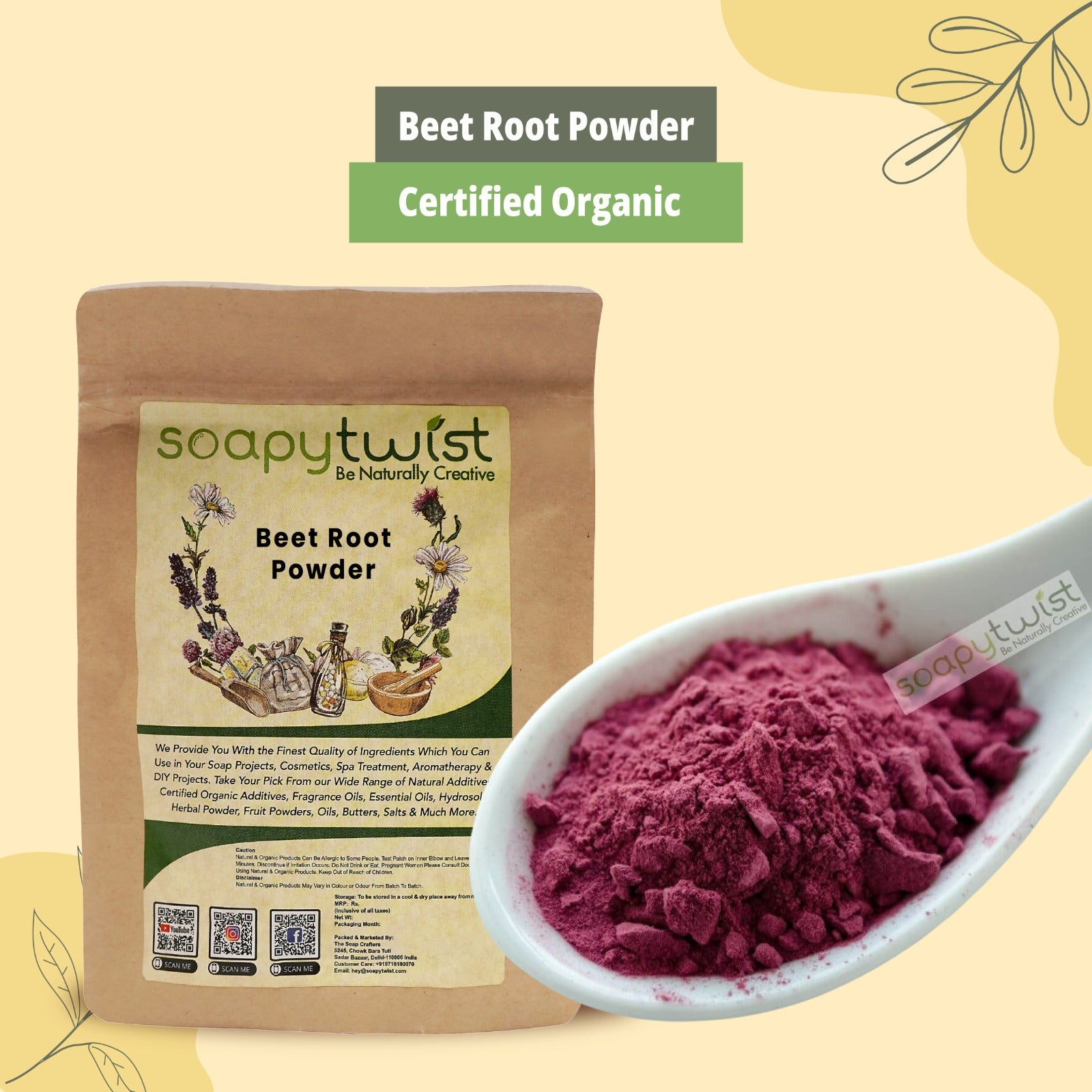 Organic Beetroot Powder