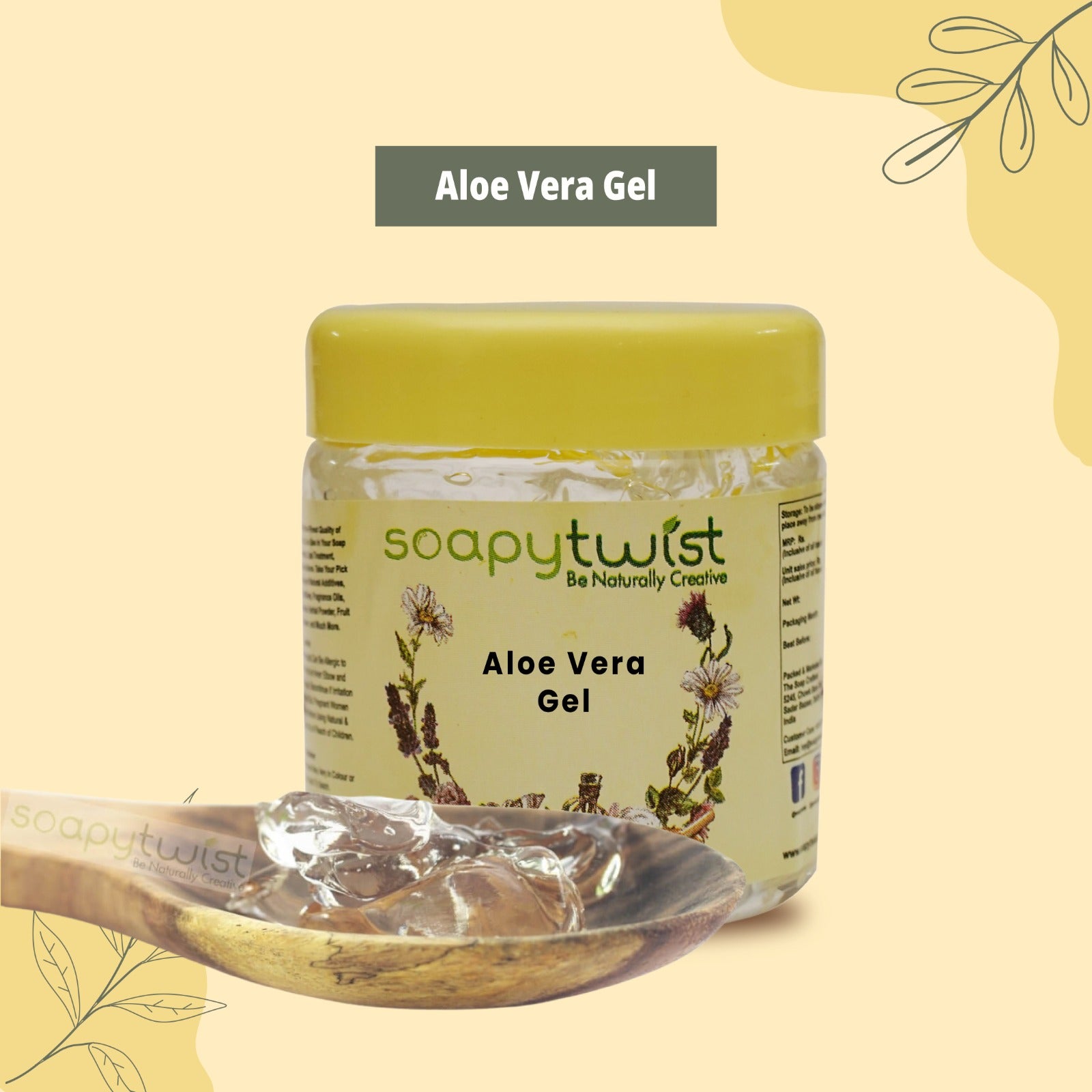 Soapy Twist Aloe Vera Gel