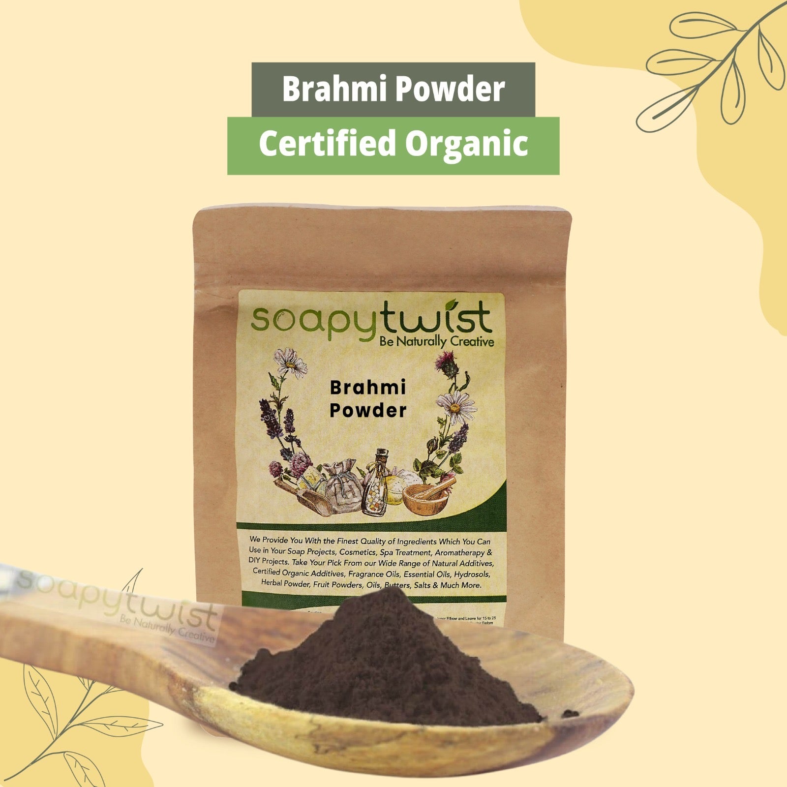 Soapy Twist Brahmi Powder