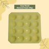 Soapy Twist Diamond Head Soap Mould (50gm)