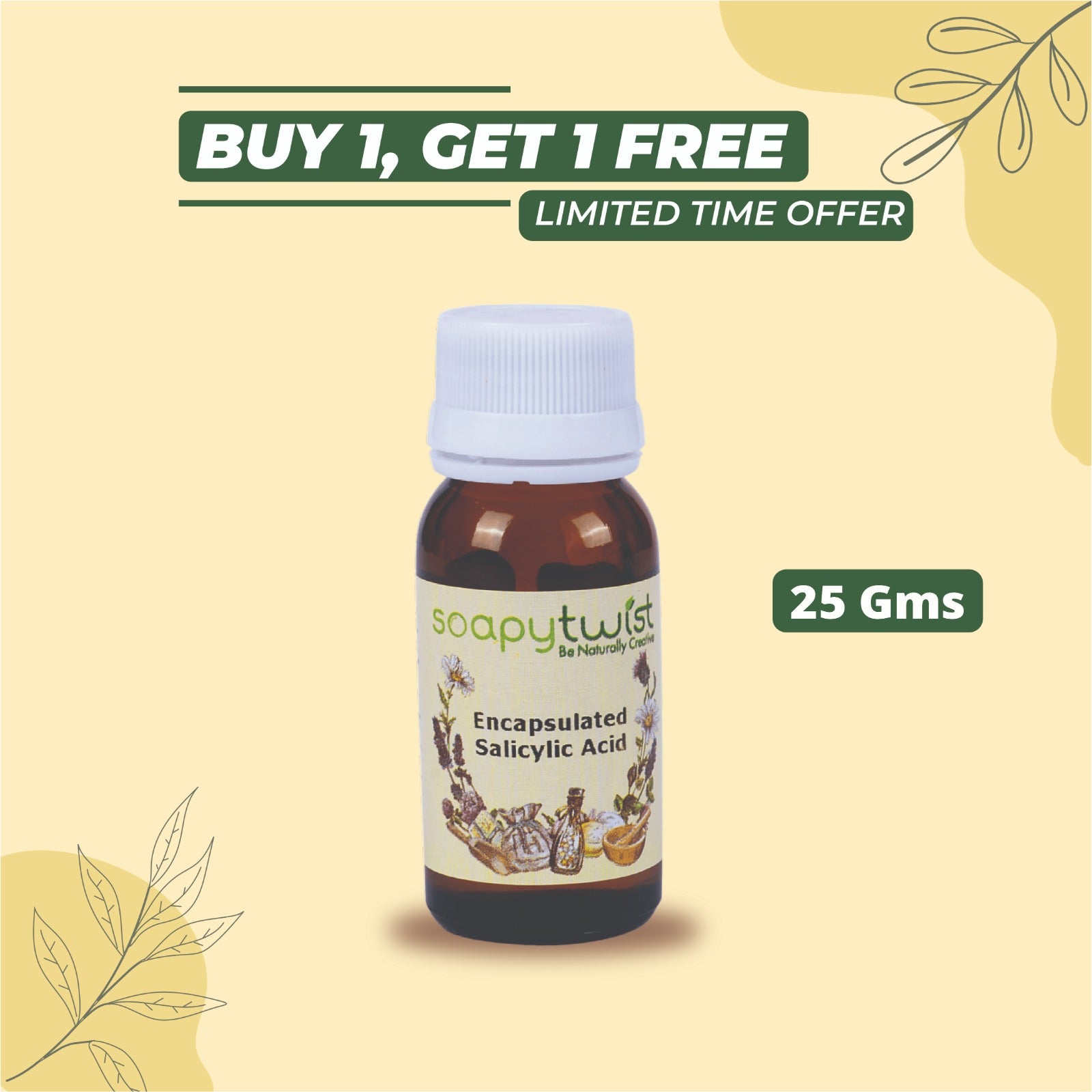 Soapy Twist Encapsulated Salicylic Acid Buy1  Get1