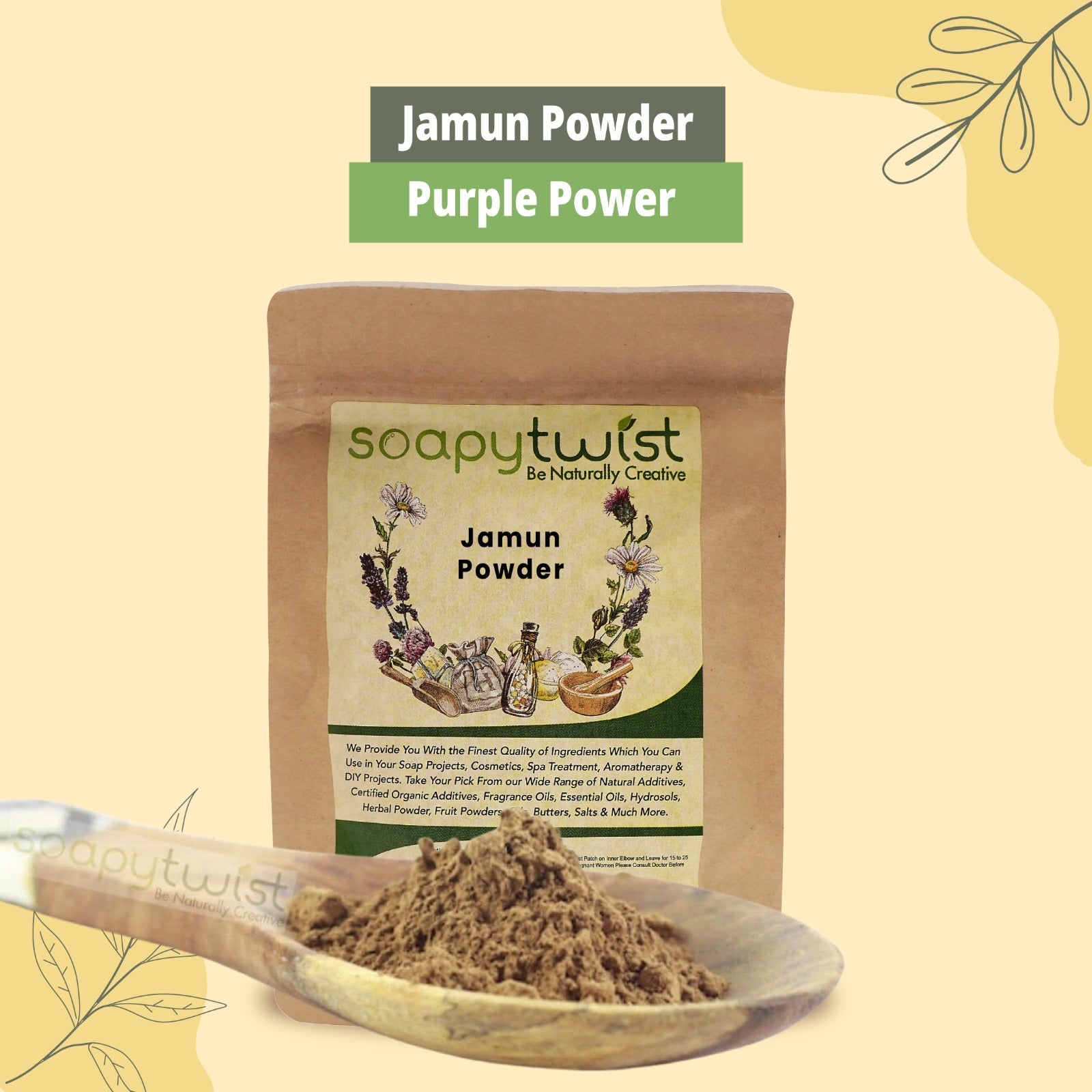 Soapy Twist Jamun Powder