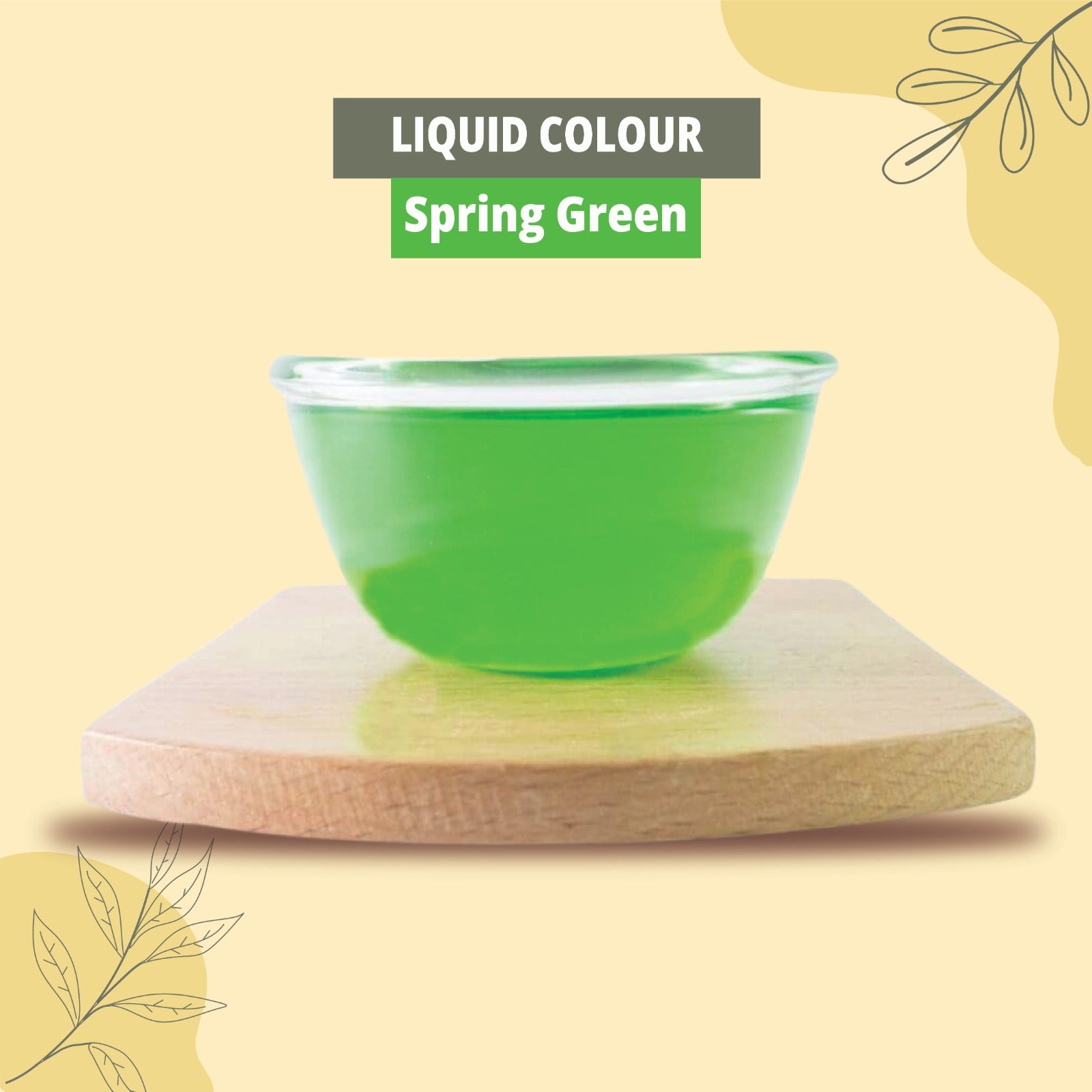 Soapy Twist Liquid Colour Spring Green