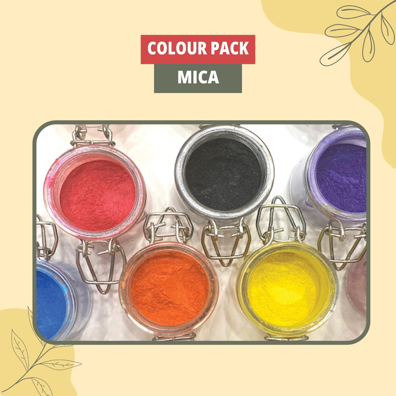 Soapy Twist Mica Colour Pack