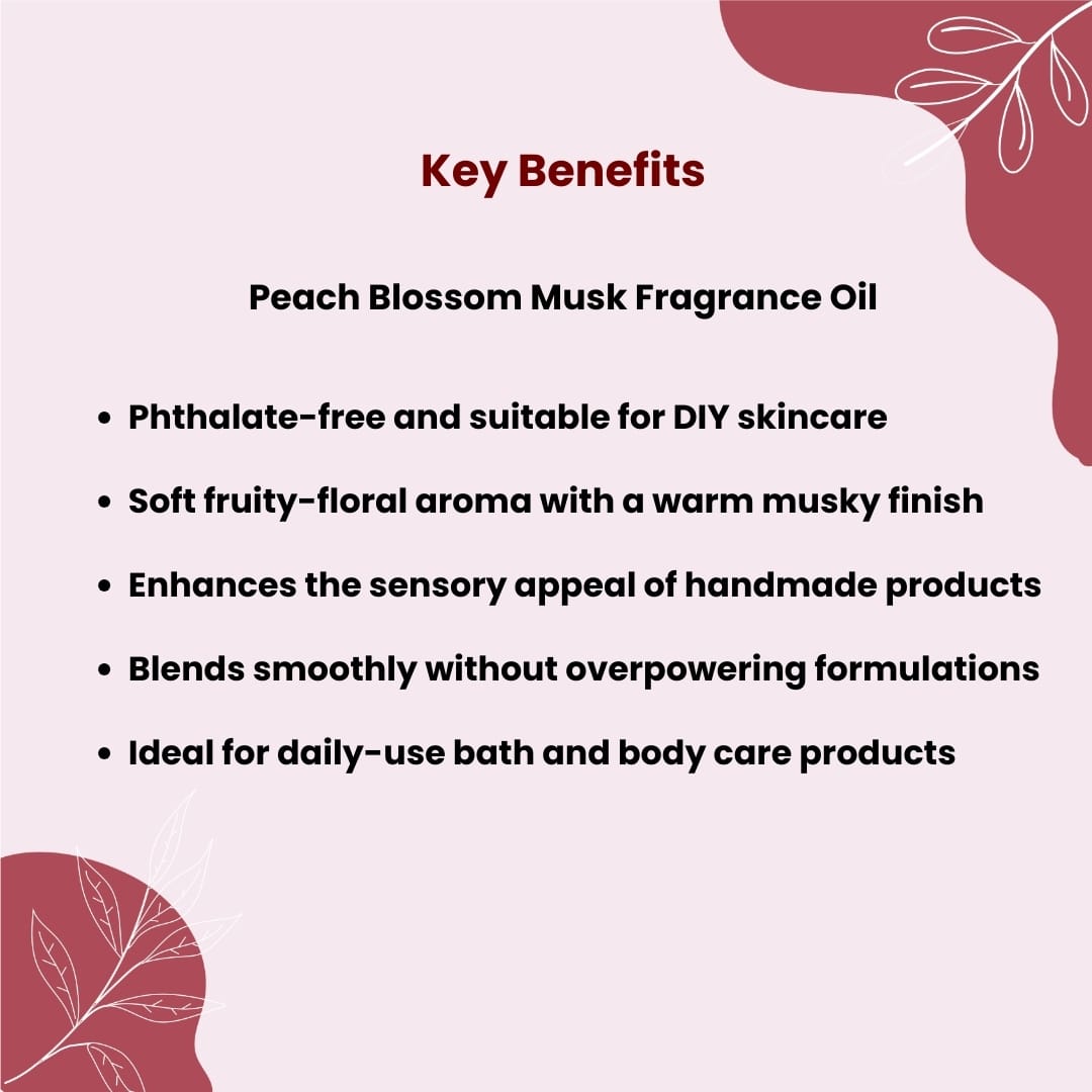Peach Blossom Musk Fragrance Oil