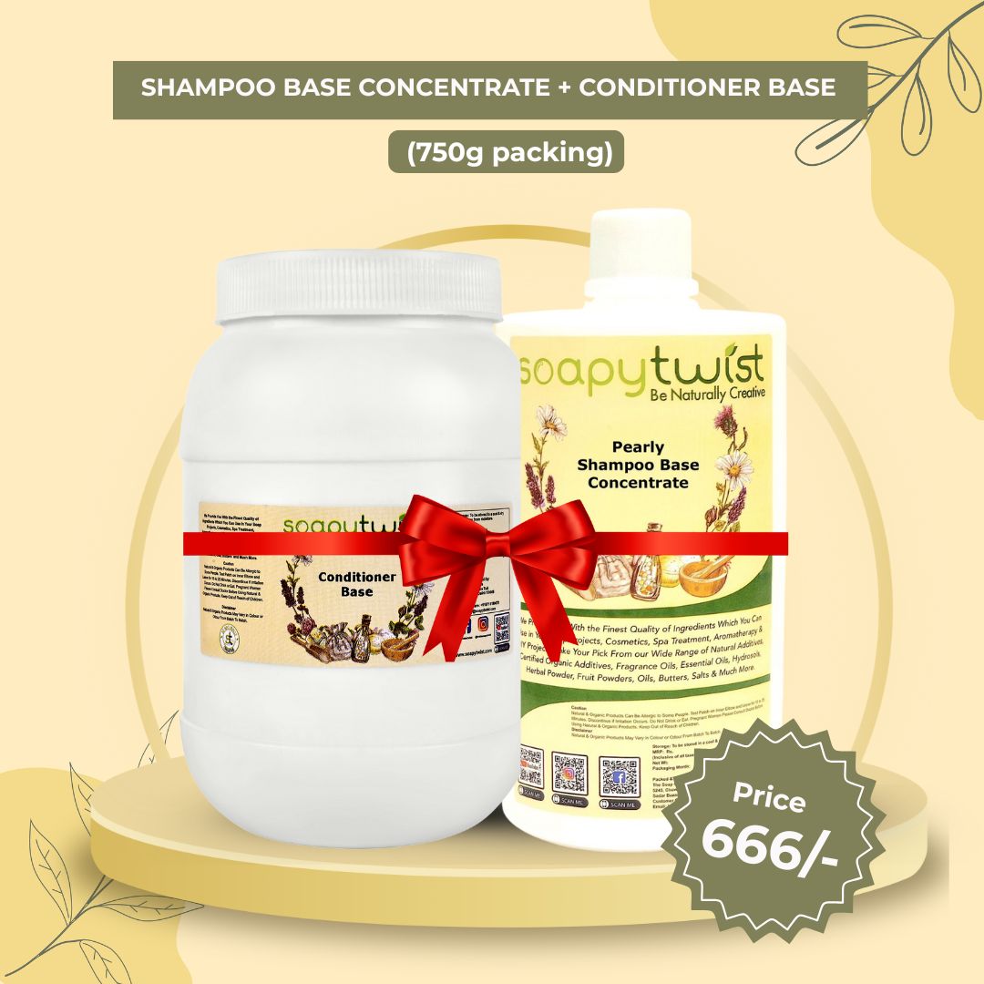 Shampoo Base Concentrate + Conditioner Base Combo
