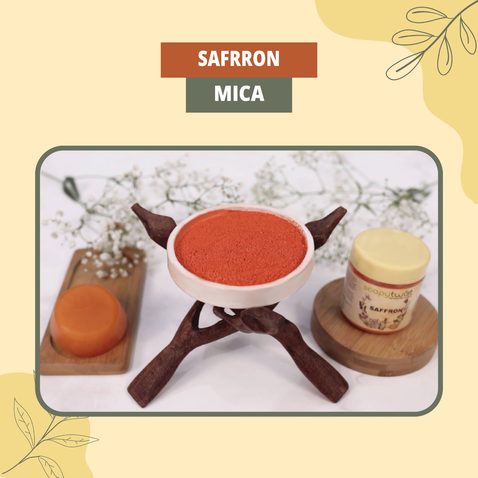 Saffron Mica