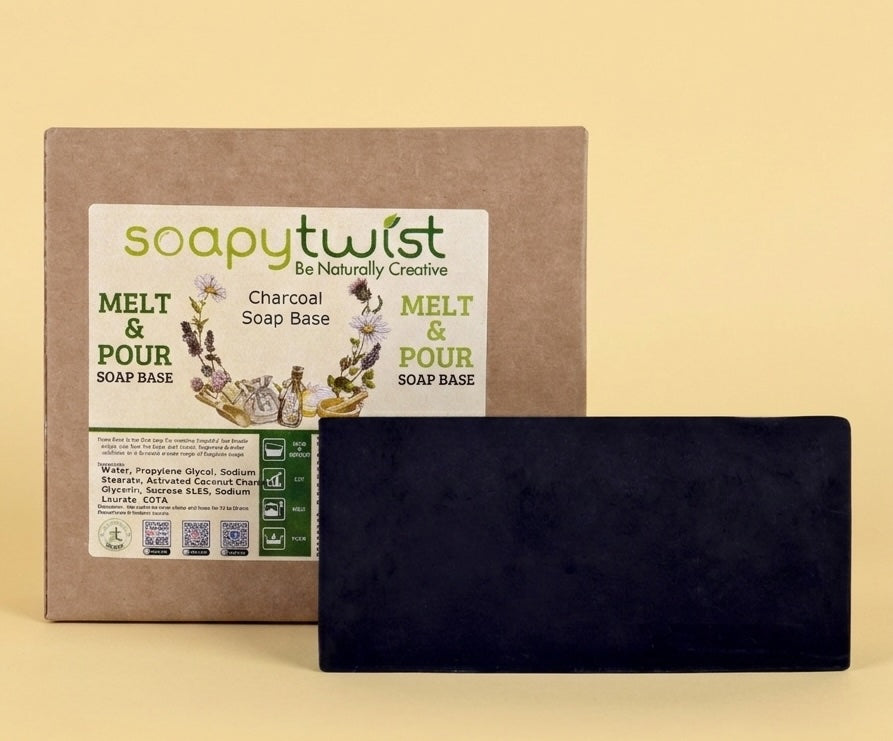 Charcoal Melt and Pour Soap Base
