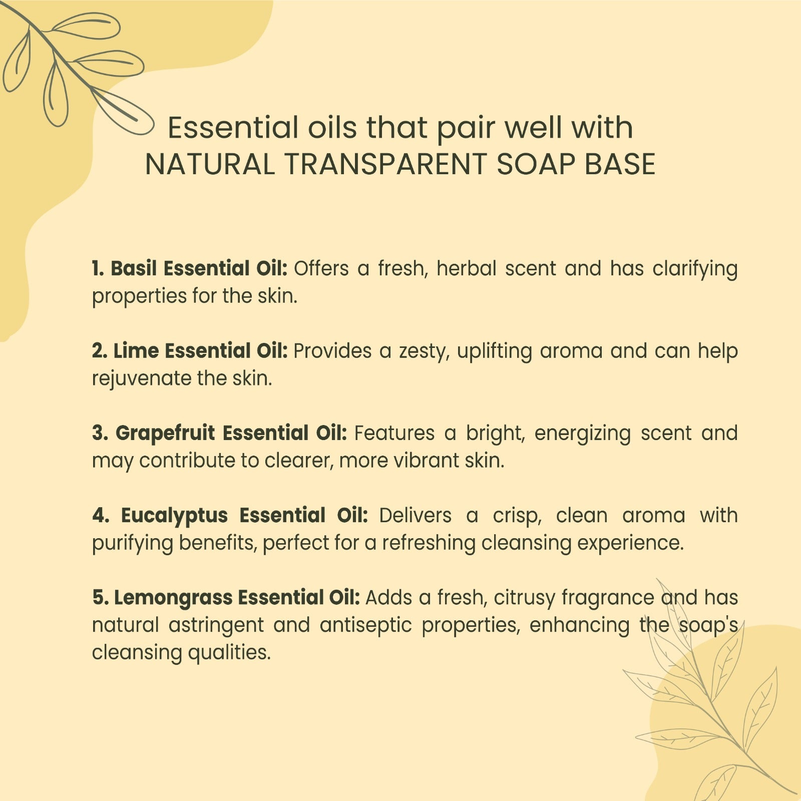 Natural Transparent Soap Base Soap Making Ingredients Soapy Twist