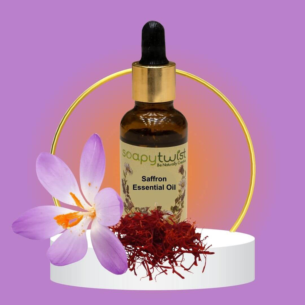 Saffron Essential Oil Aromatherapy Oils Online in Bulk Soapy Twist