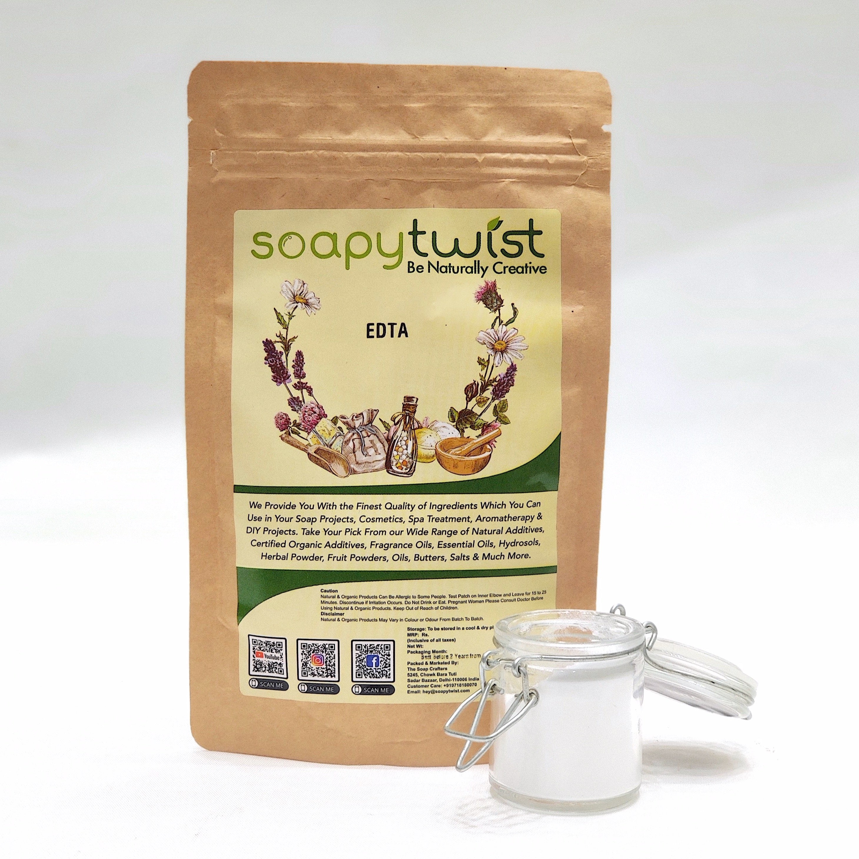 Buy EDTA in bulk online | Chelating Agent | Soap Making | Soapy Twist