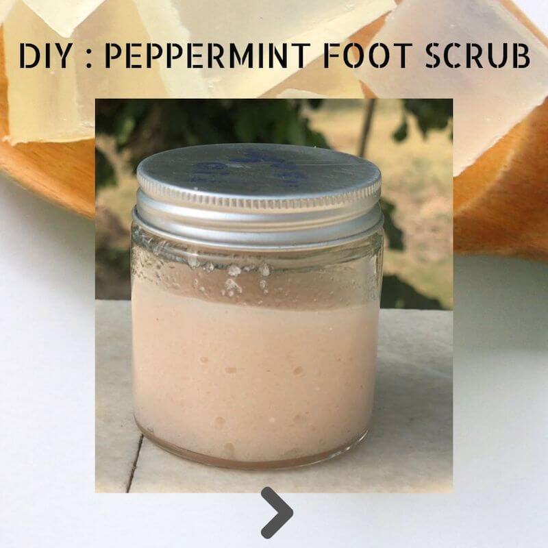 Peppermint Foot Scrub DIY Kit