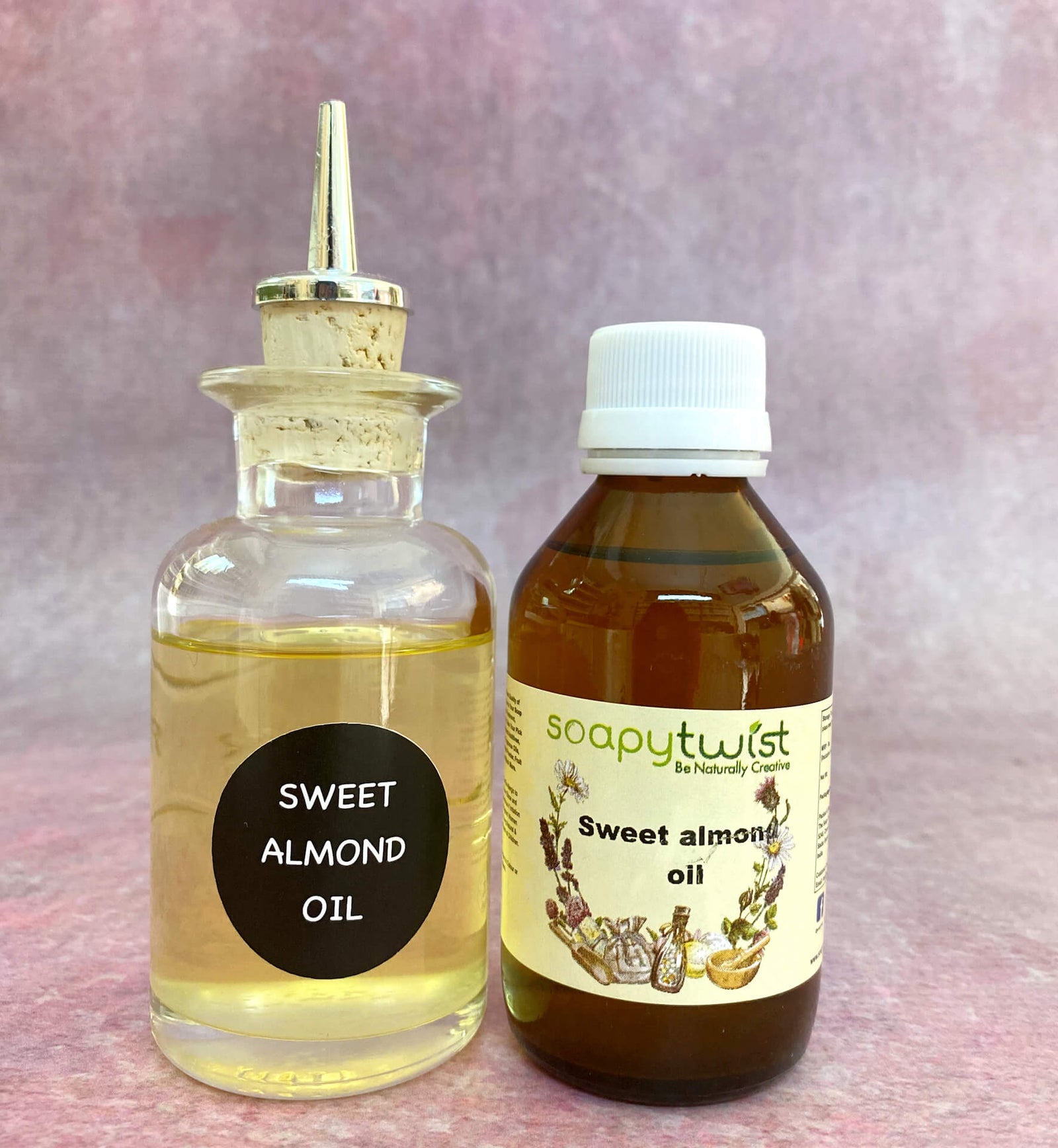 Sweet Almond Oil Cold Pressed Carrier Oils Soap Making Ingredients